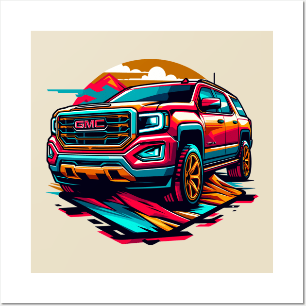 GMC Terrain Wall Art by Vehicles-Art